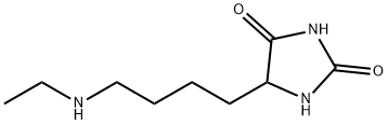 5-[4-(Ethylamino)butyl]hydantoin Struktur