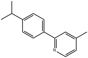 2-(4-ISOPROPYL-PHENYL)-4-METHYL-PYRIDINE Struktur