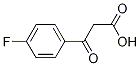 Benzenepropanoic acid, 4-fluoro-b-oxo- Struktur