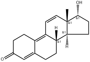 17alpha-Hydroxytrenbolone Struktur