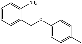 Benzenamine, 2-[(4-methylphenoxy)methyl]- (9CI) Struktur