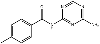 Benzamide, N-(4-amino-1,3,5-triazin-2-yl)-4-methyl- (9CI) Struktur