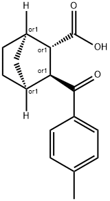 ENDO-3-(4-METHYLBENZOYL)-BICYCLO[2.2.1]HEPTANE-EXO-2-CARBOXYLIC ACID Struktur