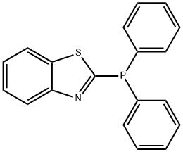 2-(DIPHENYLPHOSPHINO)-1,3-BENZOTHIAZOLE Struktur