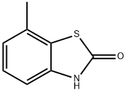 2(3H)-Benzothiazolone,7-methyl-(9CI) Struktur