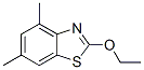 Benzothiazole, 2-ethoxy-4,6-dimethyl- (9CI) Struktur