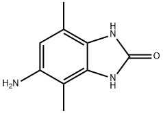 2H-Benzimidazol-2-one,  5-amino-1,3-dihydro-4,7-dimethyl- Struktur