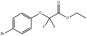 (4-Bromo-phenoxy)-difluoro-acetic acid ethyl ester Struktur