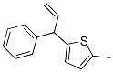 Thiophene, 2-methyl-5-(1-phenyl-2-propenyl)- (9CI) Struktur