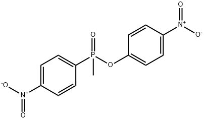 4-Nitrophenyl methyl(4-nitrophenyl)phosphinate Struktur