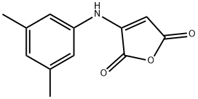 2,5-Furandione, 3-[(3,5-dimethylphenyl)amino]- (9CI) Struktur