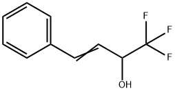 4,4,4-TRIFLUORO-1-PHENYLBUT-1-(E)-ENE-3-OL Struktur