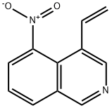 Isoquinoline, 4-ethenyl-5-nitro- (9CI) Struktur