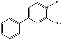 2-Amino-4-phenylpyrimidine 1-oxide Struktur