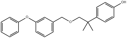 etofenprox-desethyl Struktur