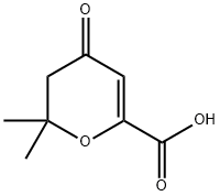 3,4-DIHYDRO-2,2-DIMETHYL-4-OXO-2H-PYRAN-6-CARBOXYLIC ACID Struktur