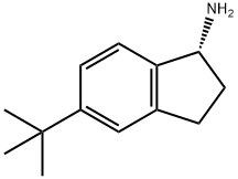 (1R)-5-tert-Butyl-2,3-dihydro-1H-inden-1-amine Struktur