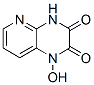 Pyrido[2,3-b]pyrazine-2,3-dione, 1,4-dihydro-1-hydroxy- (9CI) Struktur