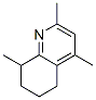 Quinoline, 5,6,7,8-tetrahydro-2,4,8-trimethyl- Struktur