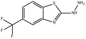 5-(TRIFLUOROMETHYL)-2(3H)-BENZOTHIAZOLONE HYDRAZONE Struktur