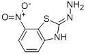 2(3H)-Benzothiazolone,7-nitro-,hydrazone(9CI) Struktur