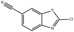 2-Chloro-6-cyanobenzothiazole Struktur