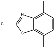 Benzothiazole, 2-chloro-4,7-dimethyl- (9CI) Struktur