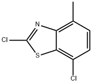 2,7-DICHLORO-4-METHYL-1,3-BENZOTHIAZOLE Struktur