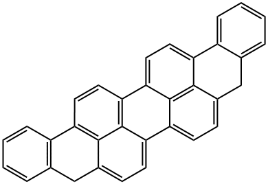 5,10-Dihydrodinaphtho[1,2,3-cd:3',2',1'-lm]perylene Struktur