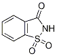 Saccharin Struktur