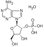 ADENOSINE-2'-PHOSPHATE H2O Struktur