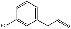 3-hydroxyphenylacetaldehyde Struktur