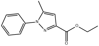 5-METHYL-1-PHENYL-1H-PYRAZOLE-3-CARBOXYLIC ACID ETHYL ESTER Struktur