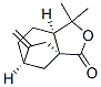 3H-6,8a-Methano-1H-cyclohepta[c]furan-1-one,hexahydro-3,3-dimethyl-7-methylene-,(3aR,6R,8aR)-(9CI) Struktur