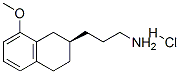 ((R)-8-METHOXY-1,2,3,4-TETRAHYDRO-NAPHTHALEN-2-YL)-PROPYL-AMINE HYDROCHLORIDE Struktur