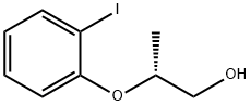 (2R)-2-(2-Iodophenoxy)-1-propanol Struktur