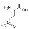 L-GLUTAMIC ACID (5-13C) Struktur