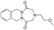 3-(2-methoxy-ethyl)-2,3,4,5,7,12-hexahydro-1H-(1,2,5)triazepino(1,2-b)phthalazin-1,5-dione Struktur