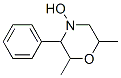 Morpholine, 4-hydroxy-2,6-dimethyl-3-phenyl- (9CI) Struktur