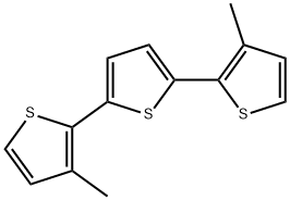 3,3''-DIMETHYL-2,2',5',2''-TERTHIOPHENE Struktur