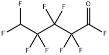 5H-OCTAFLUOROPENTANOYL FLUORIDE Struktur