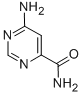 4-Pyrimidinecarboxamide,6-amino- Struktur