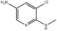 N-(5-Amino-3-chloro-2-pyridinyl)-N-methylamine Struktur