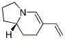 (8aR)-6-ethenyl-1,2,3,7,8,8a-hexahydro-Indolizine Struktur