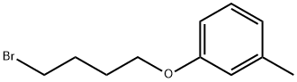 1-(4-BROMOBUTOXY)-3-METHYLBENZENE Struktur