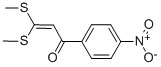 3,3-BIS-METHYLSULFANYL-1-(4-NITRO-PHENYL)-PROPENONE Struktur