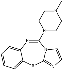 Pentiapine Struktur