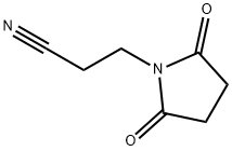 N-2-氰基乙基琥珀酰亞胺 結(jié)構(gòu)式