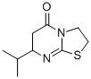 5H-Thiazolo(3,2-a)pyrimidin-5-one, 2,3,6,7-tetrahydro-7-(1-methylethyl )- Struktur