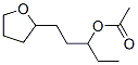 .ALPHA.-ETHYLTETRAHYDRO-2-FURANPROPANOL ACETATE Struktur